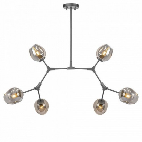 Люстра на штанге AM-Group LOFT LOFT-6 BK