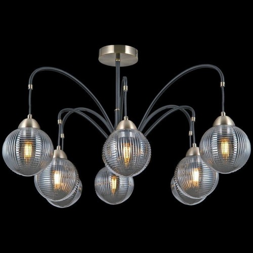 Потолочная люстра Illumico IL0433-8PSQ-79 BK AB