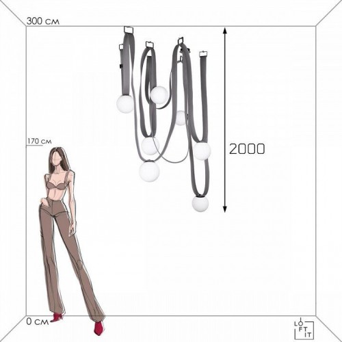 Подвесной светильник Loft IT Picot 10240/7