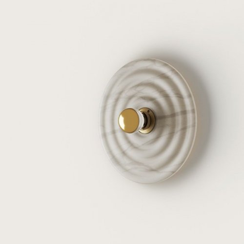 Настенный светильник Wave A1053/10/Shiny gold + 1094/30