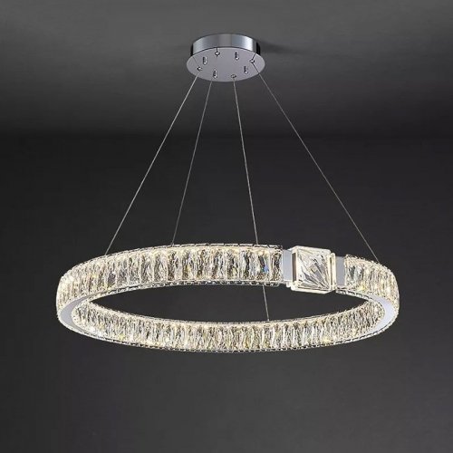 Подвесная люстра D8010 D8010P/R/D600 silver