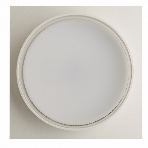 Светильник встраиваемый Feron DL701 потолочный GX70 белый квадрат 51095