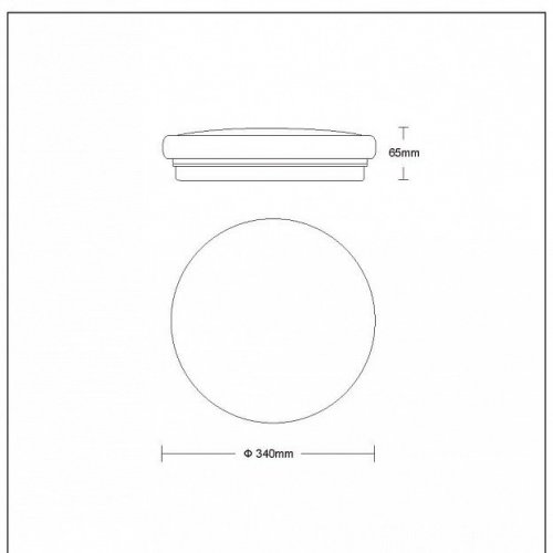 Потолочный светодиодный светильник Lucide Otis 79199/26/61
