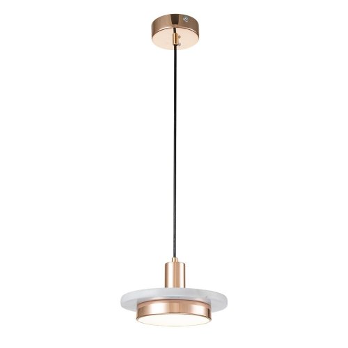 Подвесной светильник Escada 10260/1 LED*12W Gold/White marble