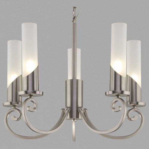 Подвесная люстра Eurosvet Banci 60117/5 никель