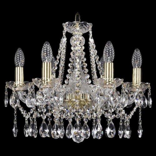 Подвесная люстра Bohemia Ivele Crystal 1413/6/165/G