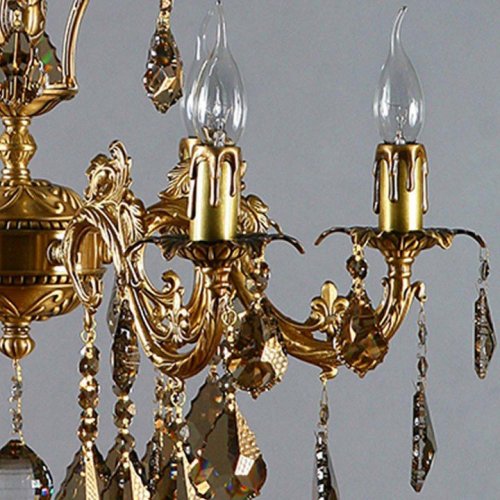 Подвесная люстра Ambiente by Brizzi Granada 2118/6 AB Honey Leaf Подвесная люстра Ambiente by Brizzi Granada 2118/6 AB Honey Leaf