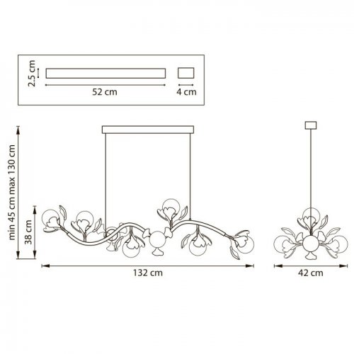 Подвесной светильник Ceramo BW 799087