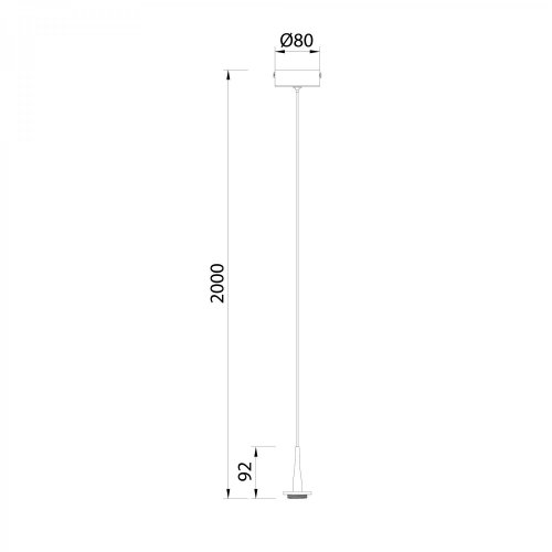 Подвесной светодиодный светильник Mantra Andromeda 8931+8941