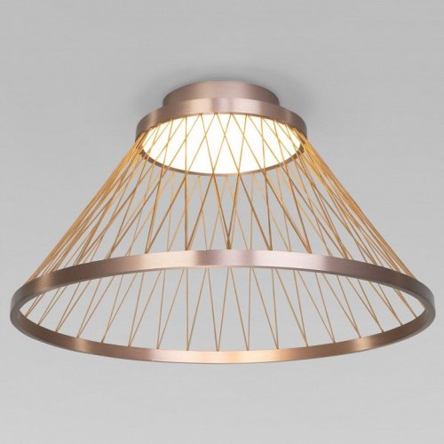 Потолочный светильник Eurosvet Cesta 40019/1 LED коричневый