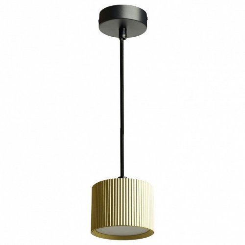 Светильник потолочный Feron Barrel HL4588 ARIA  levitation 12W, 230V, GX53, золото + черный, на подвесе 1,7 м