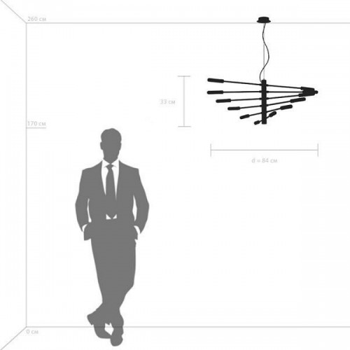 Подвесная люстра Lightstar Ragno 733127 Подвесная люстра Lightstar Ragno 733127