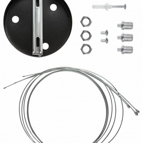 Подвесной светодиодный светильник Geometria ЭРА Delta SPO-151-B-40K-030 30Вт 4000К черный Б0050575