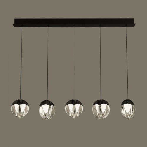 Подвесной светильник MD24001033 MD24001033-5B black/clear