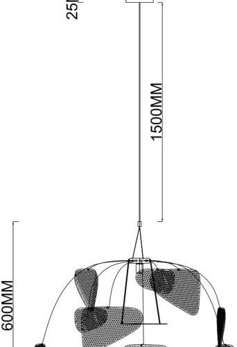 Подвесной светильник Wertmark Palma WE520.01.713