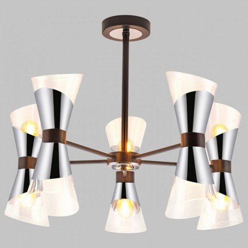 Потолочная люстра Imex MD.51913-10-S-BK+CH