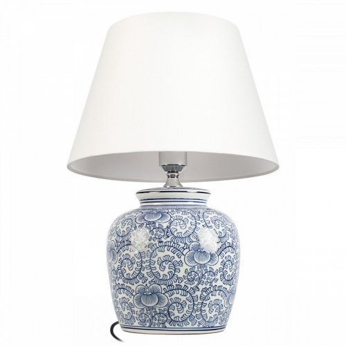 Интерьерная настольная лампа Orchid 10491T Blue