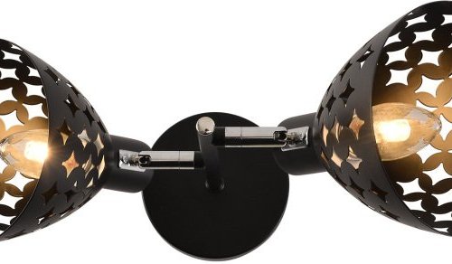 Потолочная люстра Reluce 01554-3.3-02B BK+CR Потолочная люстра Reluce 01554-3.3-02B BK+CR