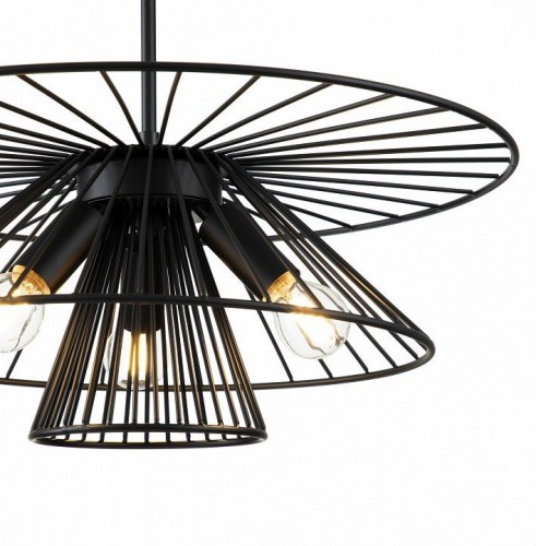 Подвесной светильник Indigo Strato 10016/3P Black Подвесной светильник Indigo Strato 10016/3P Black