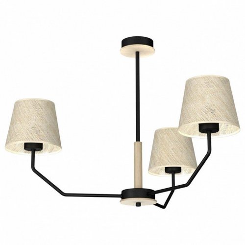 Люстра на штанге Imex MD.8375 MD.8375-3-P-BK Люстра на штанге Imex MD.8375 MD.8375-3-P-BK