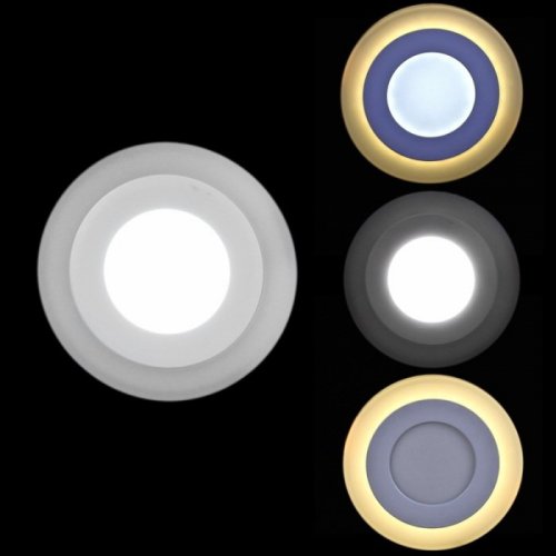 Точечный светильник  70503-9.0-001TM LED3+2W  WH/DL+WL (6500K+3000K)