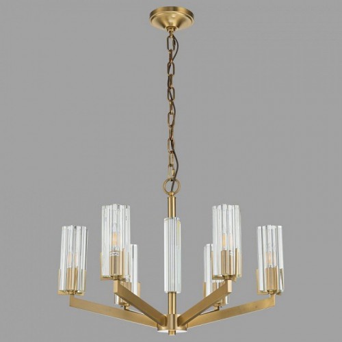 Подвесная люстра Belfast Malone 6035-6 BR CL