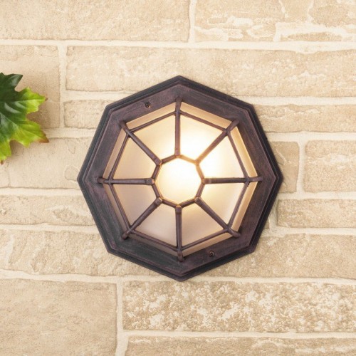 Уличный настенный светильник Elektrostandard Telarana GL 1023D капучино 4690389138591 Уличный настенный светильник Elektrostandard Telarana GL 1023D капучино 4690389138591