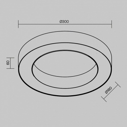 Накладной светильник Maytoni Technical  C093CL-24W4K-W