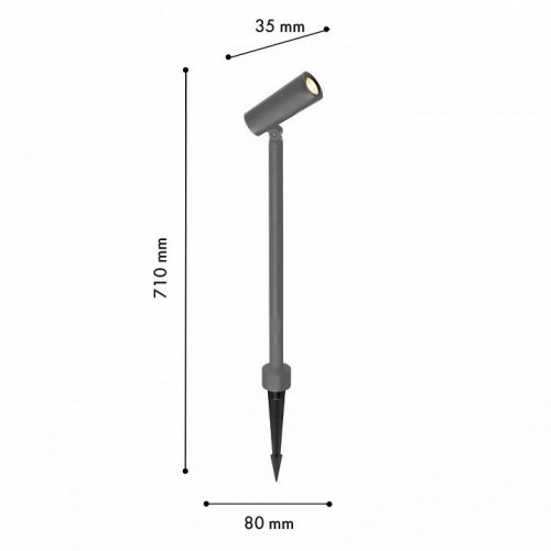 Наземный низкий светильник Favourite Micron 4810-1T
