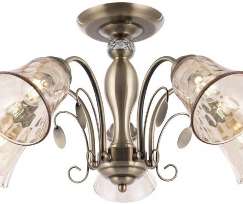 Потолочная люстра AM346700 346700/5 AB Потолочная люстра AM346700 346700/5 AB