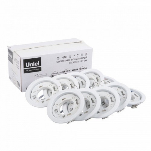 Встраиваемый светильник Uniel GX53-H2 UL-00005051 Встраиваемый светильник Uniel GX53-H2 UL-00005051