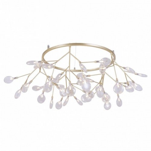 Подвесная люстра Crystal Lux Evita SP45 D Gold/Transparent