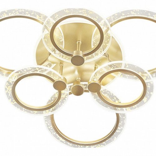 Потолочная светодиодная люстра Escada Enigma 10225/6LED Gold Потолочная светодиодная люстра Escada Enigma 10225/6LED Gold