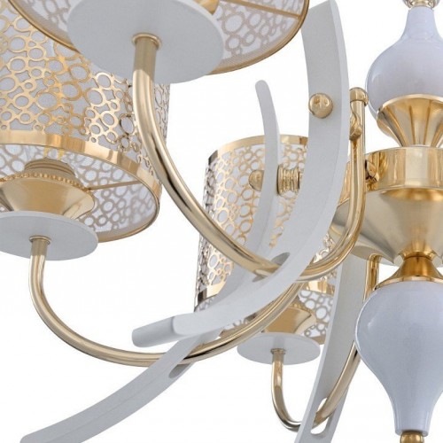Подвесная люстра Arte Milano Florentia-6067 306067/8 Wh/Gd Подвесная люстра Arte Milano Florentia-6067 306067/8 Wh/Gd