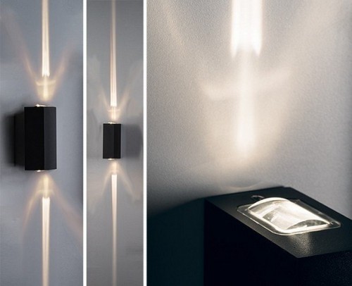 Уличный настенный светодиодный светильник Italline IT01-A150/2 black