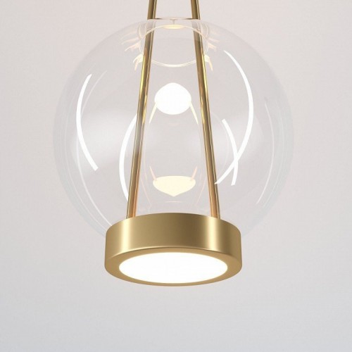 Подвесной светильник Eurosvet Frasco 50267/1 LED латунь Подвесной светильник Eurosvet Frasco 50267/1 LED латунь