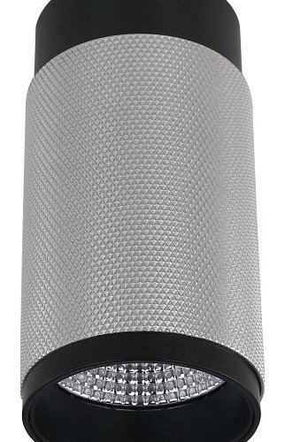 Накладной светильник iLedex Technical Delta 1954-10W-3000K-36 BK+SL Накладной светильник iLedex Technical Delta 1954-10W-3000K-36 BK+SL