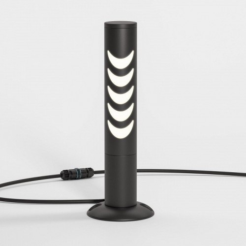 Ландшафтный светодиодный светильник Elektrostandard Smile 35188/S черный a070022