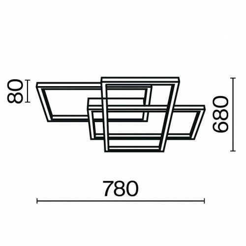 Потолочная люстра Maytoni Rida MOD015CL-L80GK