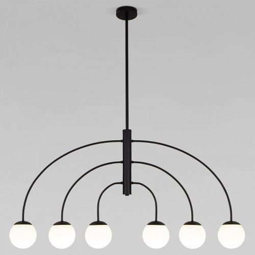 Потолочная люстра Eurosvet Cenacolo 30179/6 черный