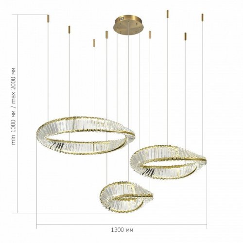 Подвесной светильник ST Luce RITORTO SL6204.311.03 Подвесной светильник ST Luce RITORTO SL6204.311.03