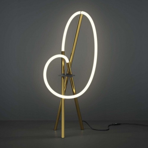 Интерьерная настольная лампа Maytoni Crochet MOD369TL-L15BS3K