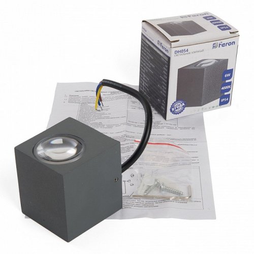 Уличный настенный светильник Feron DH054 48484 Уличный настенный светильник Feron DH054 48484