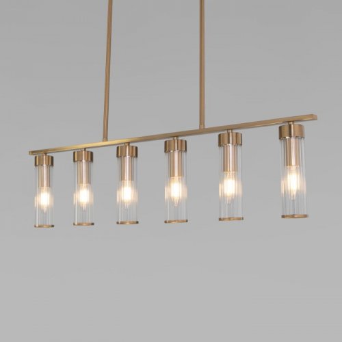 Потолочная люстра Eurosvet Oriens 60166 латунь