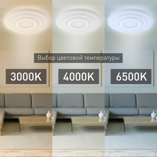 Потолочный светодиодный светильник ЭРА Geo с ДУ SPB-6 Geo 2 RC 75 Б0050923