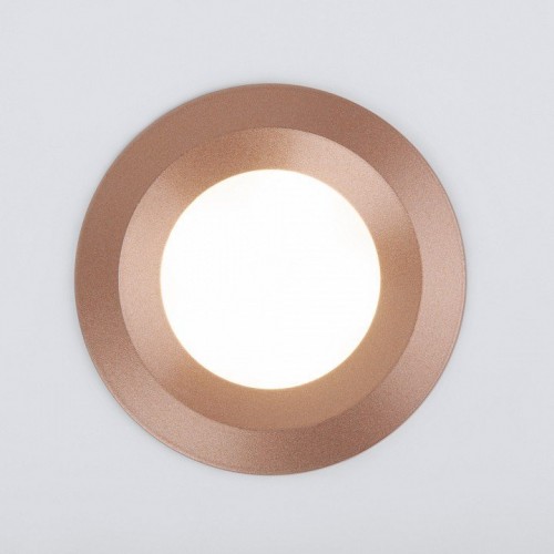 Встраиваемый светильник Elektrostandard 110 MR16 золотой a053333