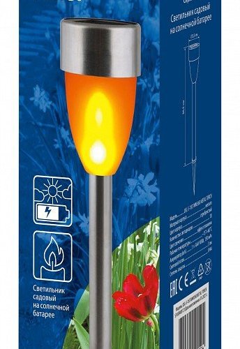 Наземный низкий светильник Uniel Metal torch UL-00007926