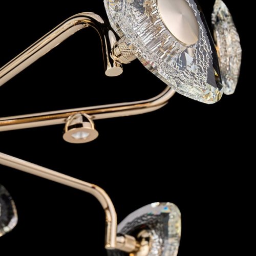 Подвесная люстра Iris LE7913/10G Gold