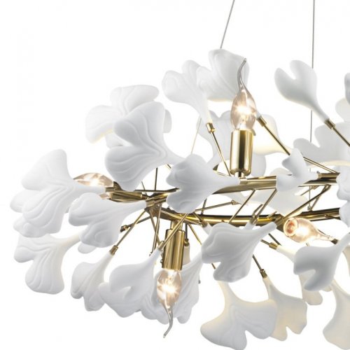 Подвесная люстра 10881 10881P/R800 gold/white Подвесная люстра 10881 10881P/R800 gold/white