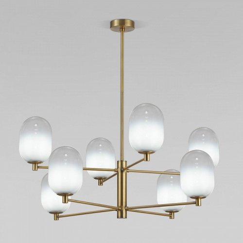 Люстра на штанге Eurosvet Loona 60161/8 латунь Люстра на штанге Eurosvet Loona 60161/8 латунь